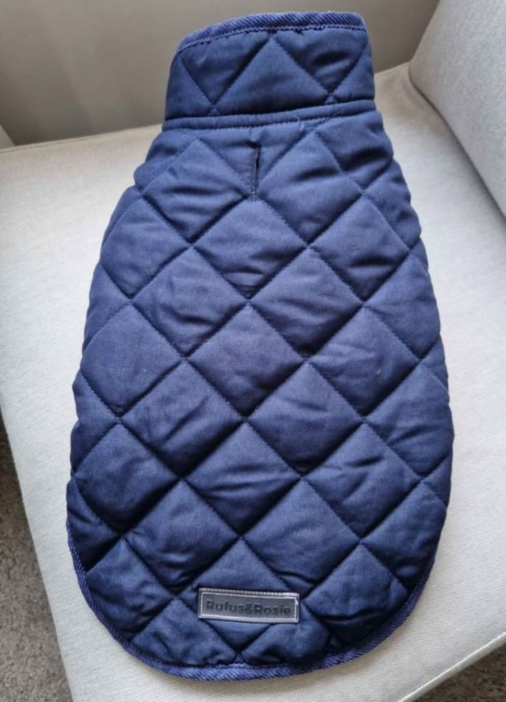 Rufus & Rosie dog coat S hardly worn