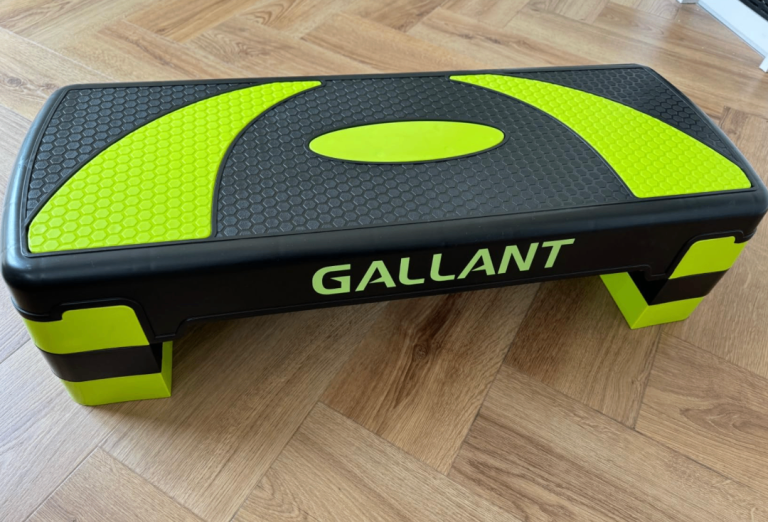 image for Exercise Stepper for Home  Aerobic Step Platform with 3 Adjustable Heights (10cm/15cm/20cm) 