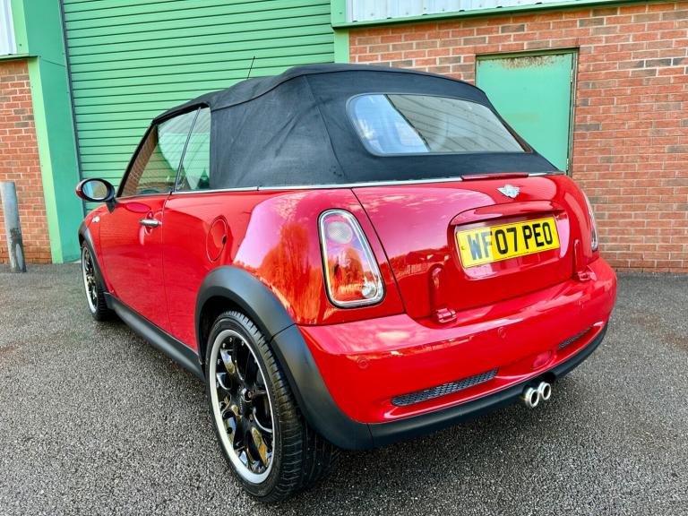 2007 (07) MINI CONVERTIBLE 1.6 COOPER S 79,000 MILES RECARO SEATS IMMACULATE