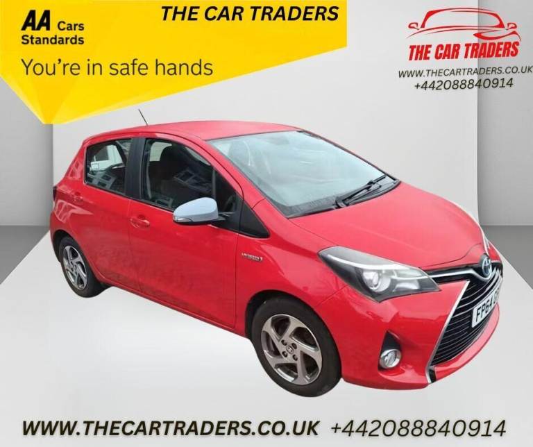 2014 Toyota Yaris 1.5 VVT-h Icon Hatchback 5dr Petrol Hybrid E-CVT Euro 6 (101 ps) Hatchback Hybr...