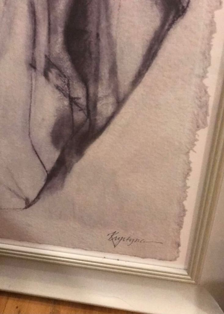 Large Art Pencil Drawing 