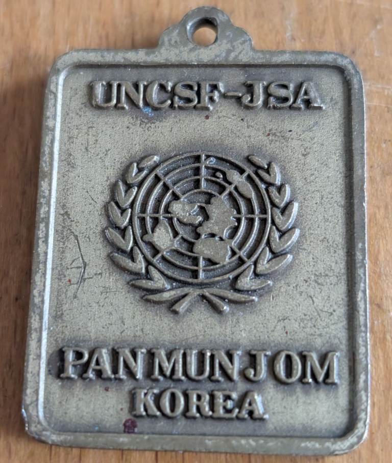 Panmunjom UNCSF-JSA Korean War Peace UN United Nations Medal