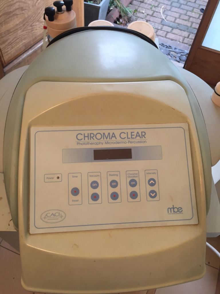 Caci chroma clear machine 