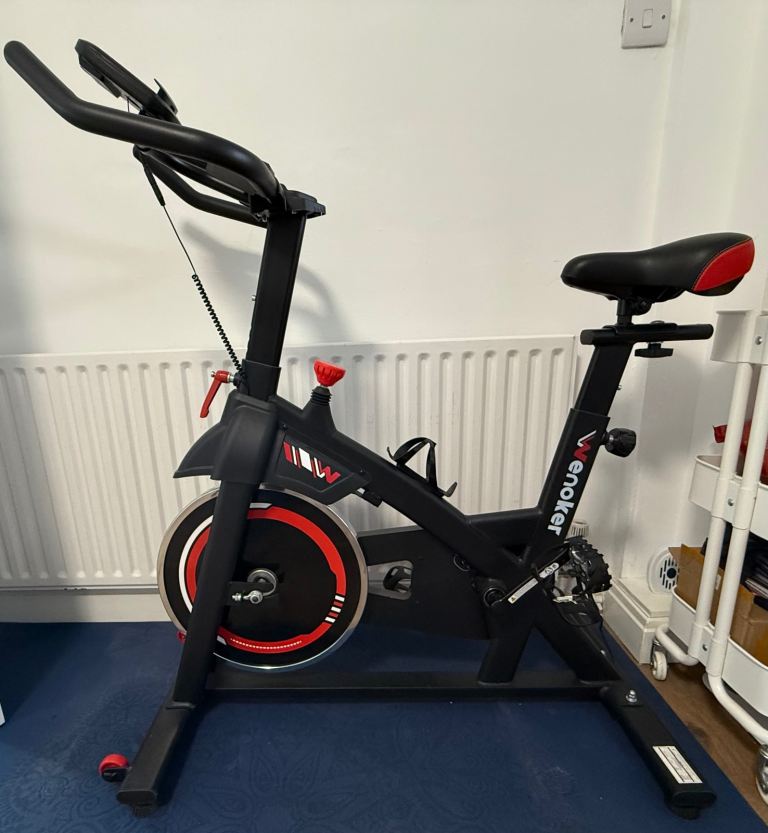  Exercise Bike Indoor Cycling Bike for Home Gym 