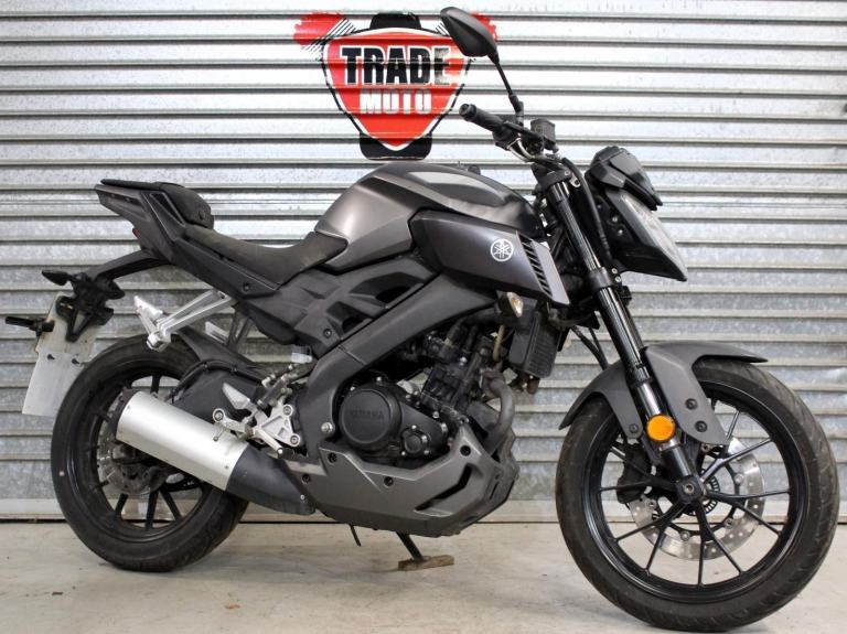 2016 16 YAMAHA MT 125 ABS GREY NAKED TRADE SALE LEARNER LEGAL 12K NEW MOT MT125
