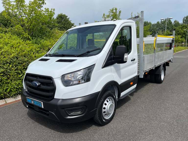 2022 Ford Transit 350 EX LWB DROPSIDE WITH TAIL LIFT  TWIN WHEEL  RWD L4 Euro 6