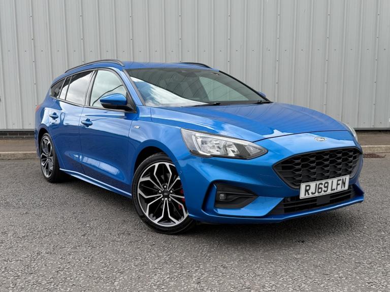 2020 FORD FOCUS 1.5 ST LINE X TURBO DIESEL ESTATE * DESERT ISLAND BLUE *,CAMERA