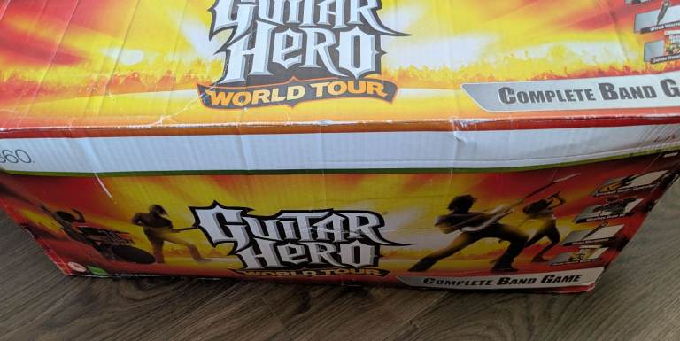 Guitar Hero World Tour Band Accessories (no game) partly working