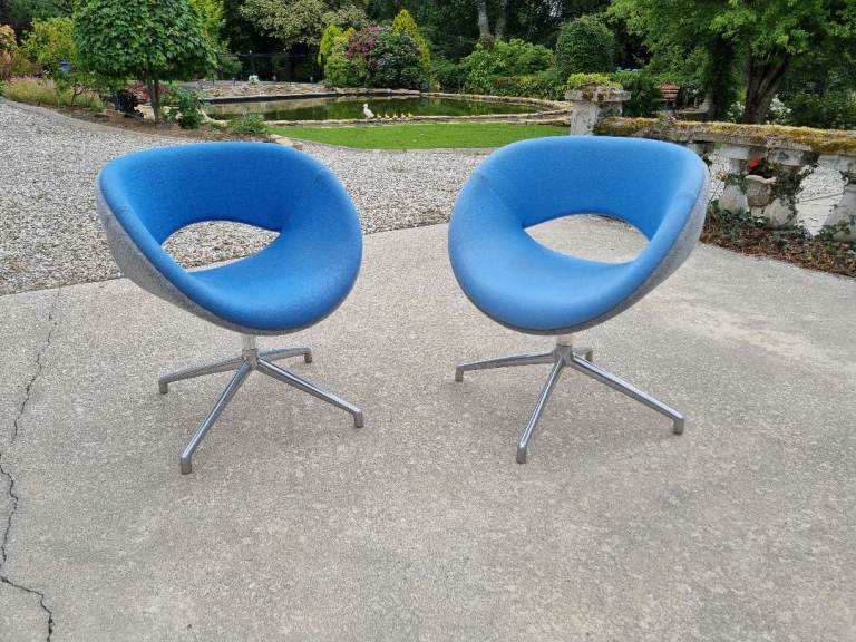 image for Pair Of Boss Design Happy Chairs 