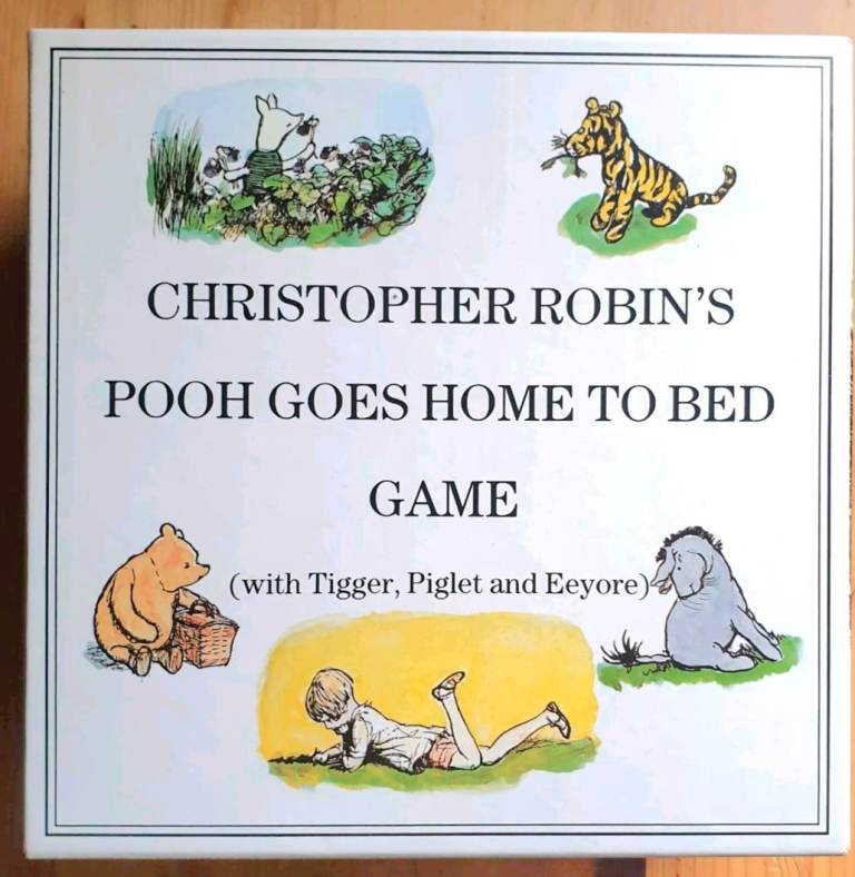 Christopher Robin's Winnie The Pooh Goes Home To Bed Board Game NEW and SEALED