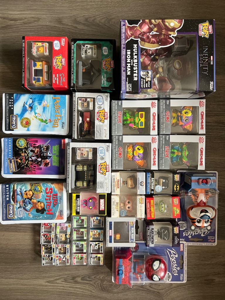 Large Collection of Funko Pop Figures - New in Box