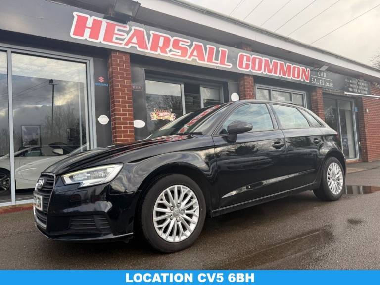 2017 66 AUDI A3 1.6 TDI SE TECHNIK SPORTBACK 5DR DIESEL MANUAL EURO 6 (S/S) (110