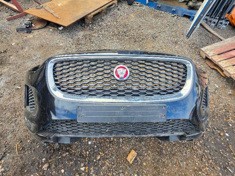 JAGUAR E PACE Front Bumper 2019 Estate Sensors Black Breaking Parts 