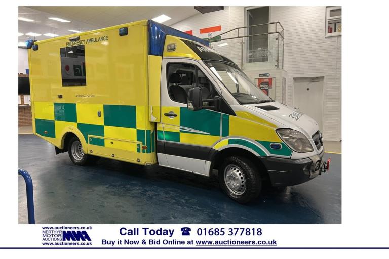 2013 Mercedes-Benz Sprinter 519 3.0CDI 190PS AUTO WAS BODY AMBULANCE / CAMPER NA DIESEL Automatic