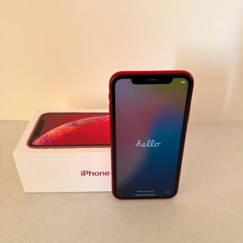 Apple iPhone XR Red 64GB Sim Free Excellent Condition Complete