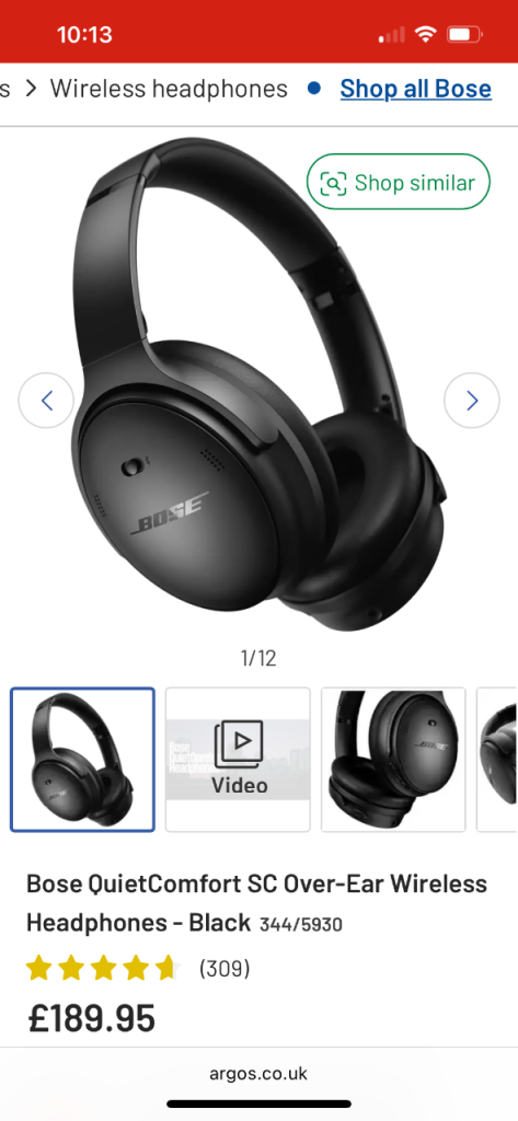 Bose headphones 