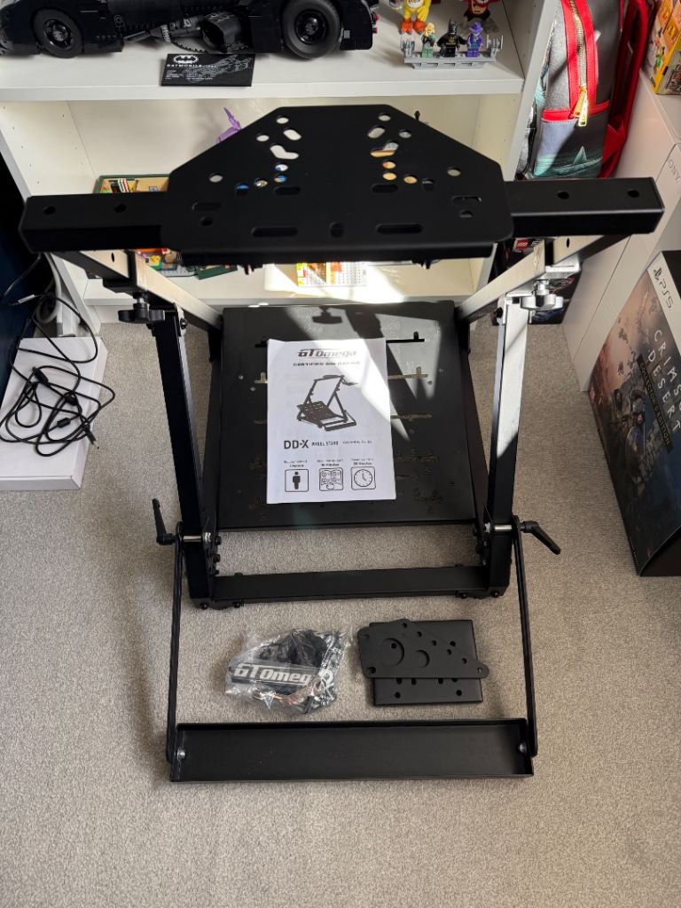 GT Omega DD-X wheel stand for sim racing 