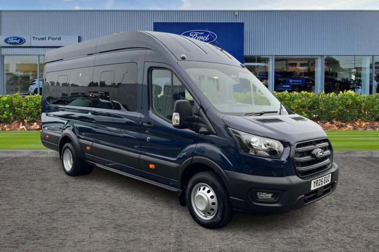 2025 Ford Transit 460 Leader L4 H3 ELWB High Roof 17 Seat Minibus RWD 2.0 EcoBlue 165ps Manua Min...