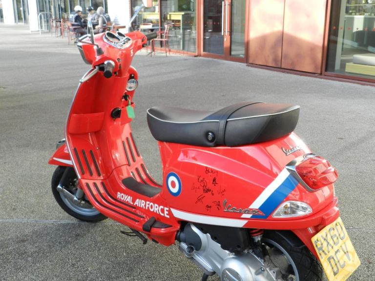 Piaggio Vespa S 125 Red Arrows Special Edition