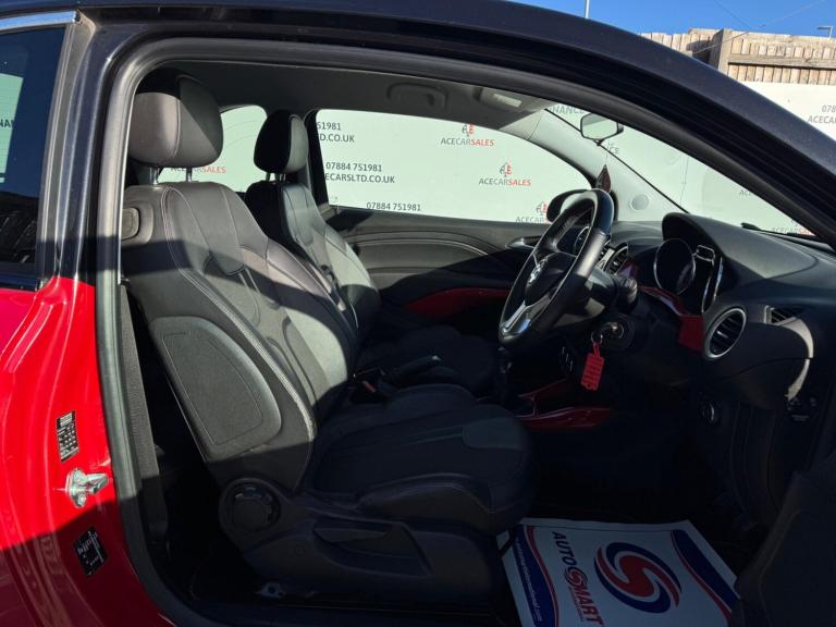 2014 Vauxhall ADAM 1.2 16v SLAM Euro 5 3dr HATCHBACK Petrol Manual