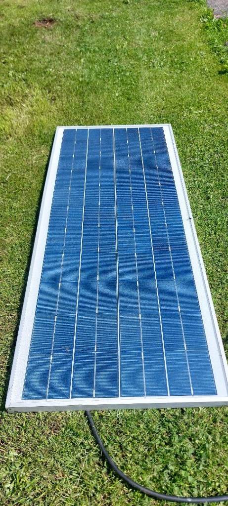 12v solar panels x2