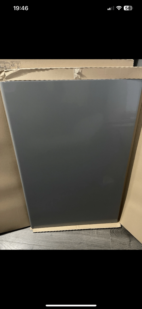 Goodhome Matt Pewter Grey 61x90cm Kitchen End Panels (Job Lot Of 7 Panels)