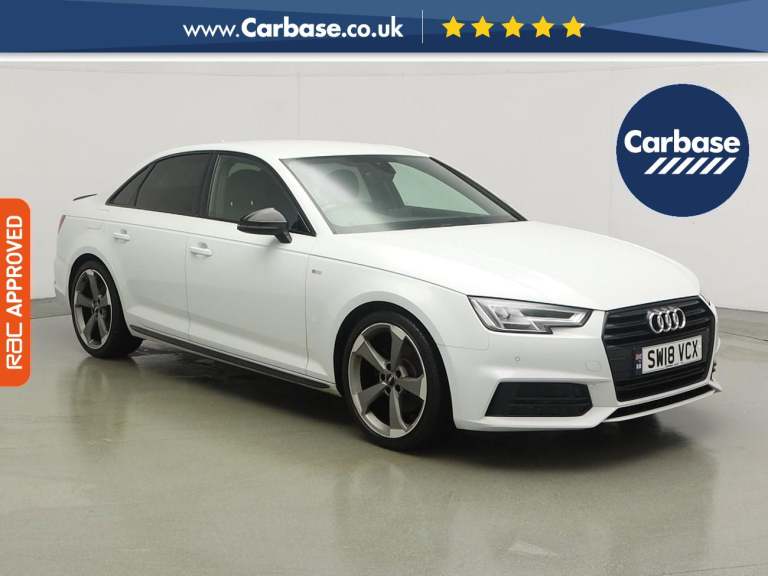2018 Audi A4 1.4 TFSI Black Edition Saloon 4dr Petrol Manual Euro 6 (s/s) (150 ps) Saloon PETROL ...
