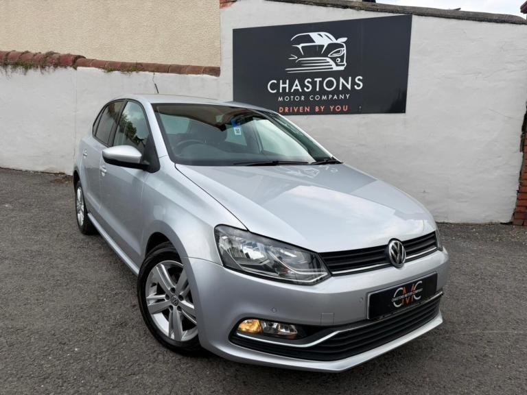 VOLKSWAGEN POLO 1.0 Match Bluemotion 60ps Silver Manual Petrol 2016