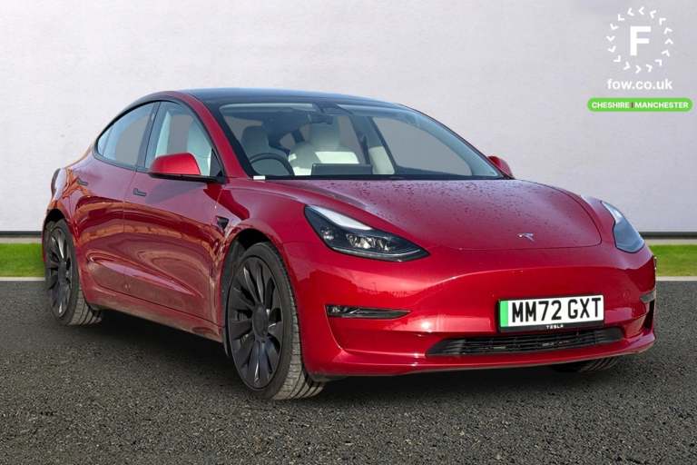 2022 Tesla Model 3 Performance AWD 4dr [Performance Upgrade] Auto Saloon ELECTRIC Automatic