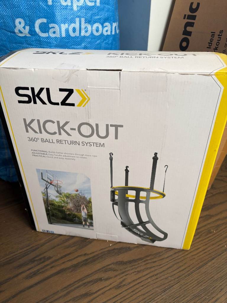 SKLZ basketball net kick out - still in unopened packaging