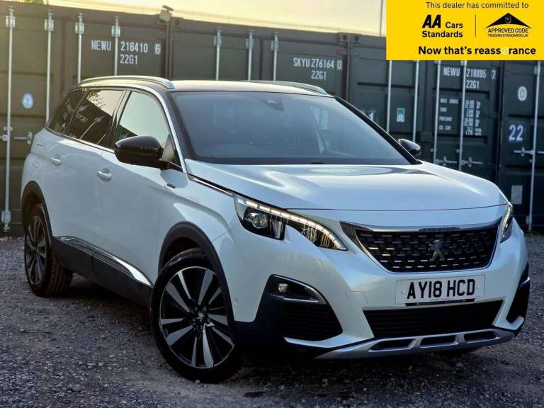 2018 Peugeot 5008 1.2 PureTech GT Line SUV 5dr Petrol Manual Euro 6 (s/s) (130 ps) SUV Petrol Manual