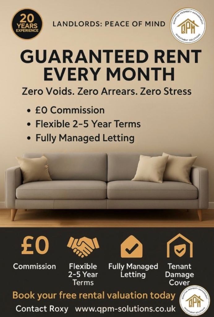 Urgent Edinburgh Landlords needed - Guaranteed Rent Scheme - Market Rent Paid - No Voids 