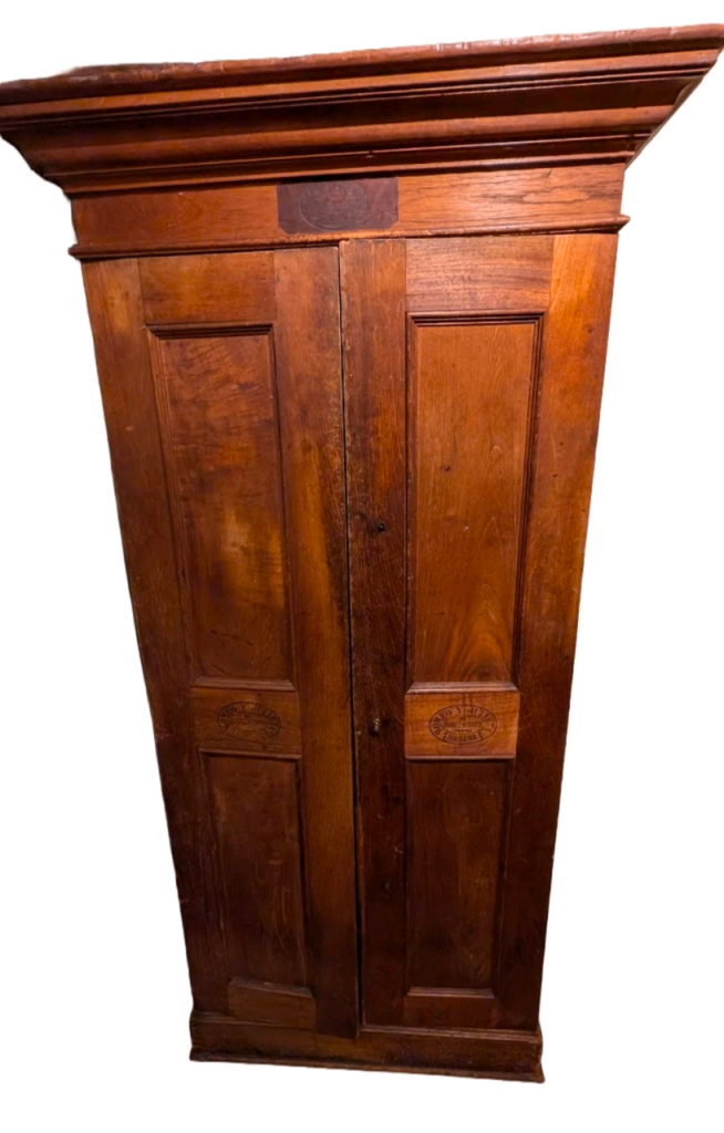 Antique Cuban Cigar Cupboard Havana Romeo y Julieta Detail