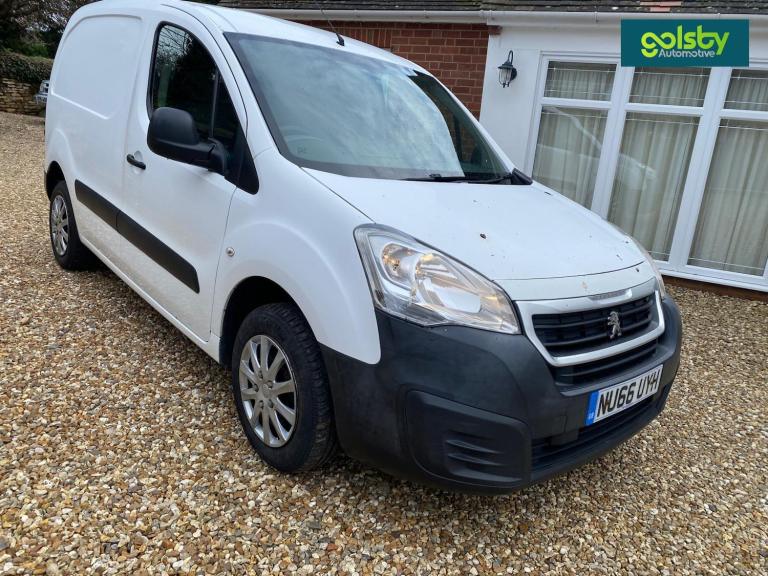 2016 Peugeot Partner 1.6 HDi 850 S Panel Van 4dr Diesel Manual L1 (132 g/km, 92 bhp) Panel Van Di...