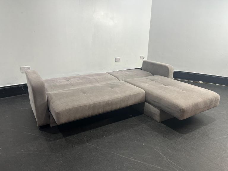 Wayfair Grey Chaise & Sofa bed with Storage 