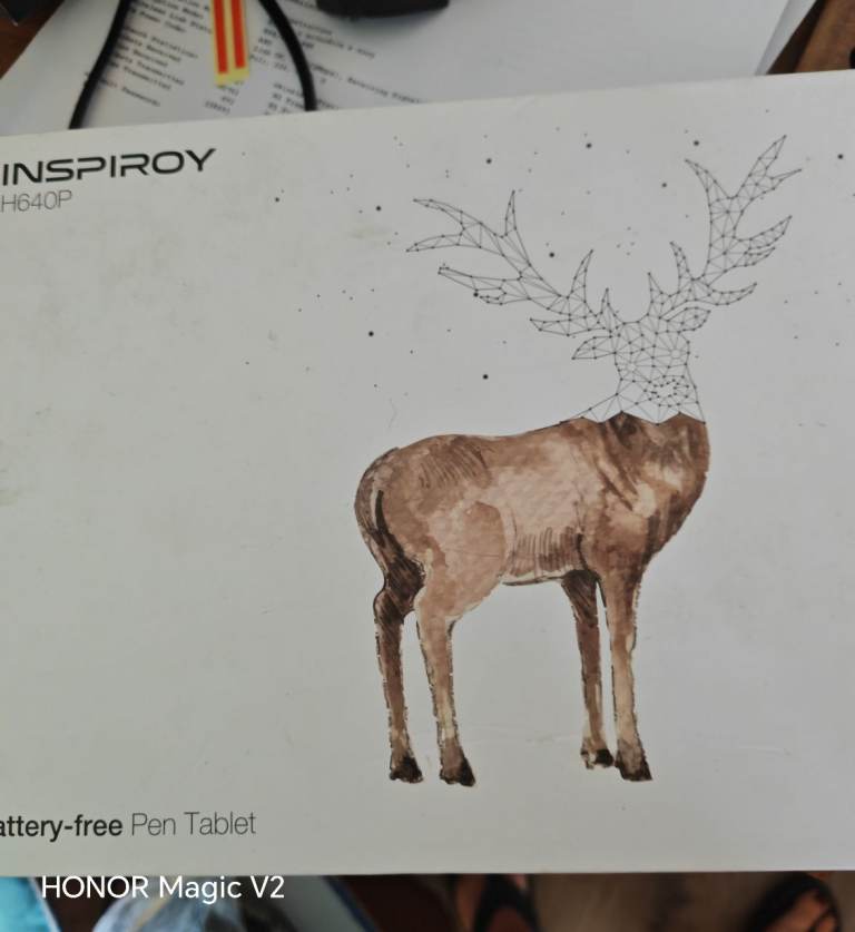 HUION Inspiroy H640P Graphics Drawing Tablet – Brand New & Factory Sealed
