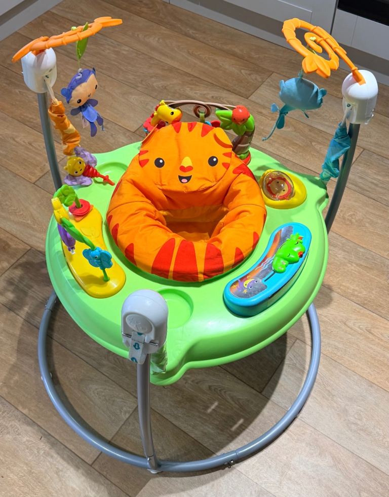 Baby Jumperoo Jungle Theme Activity Centre - Good Condition