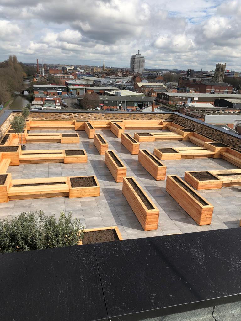 Cedar Landscaping battens boards cladding square sawn