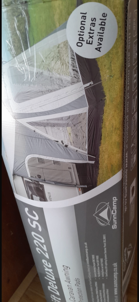 Caravan awning 
