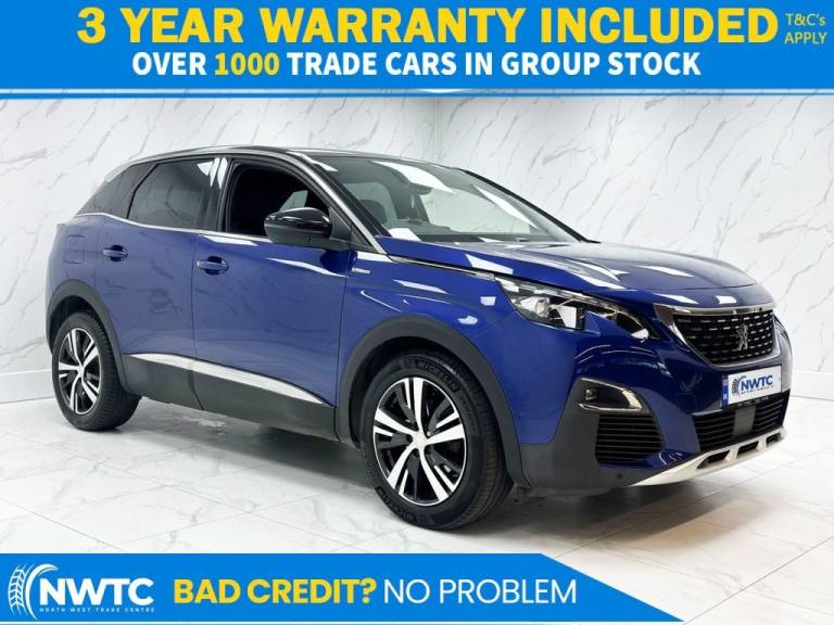 2017 Peugeot 3008 1.2 PureTech GT Line SUV 5dr Petrol Manual Euro 6 (s/s) (130 ps) HATCHBACK Petr...