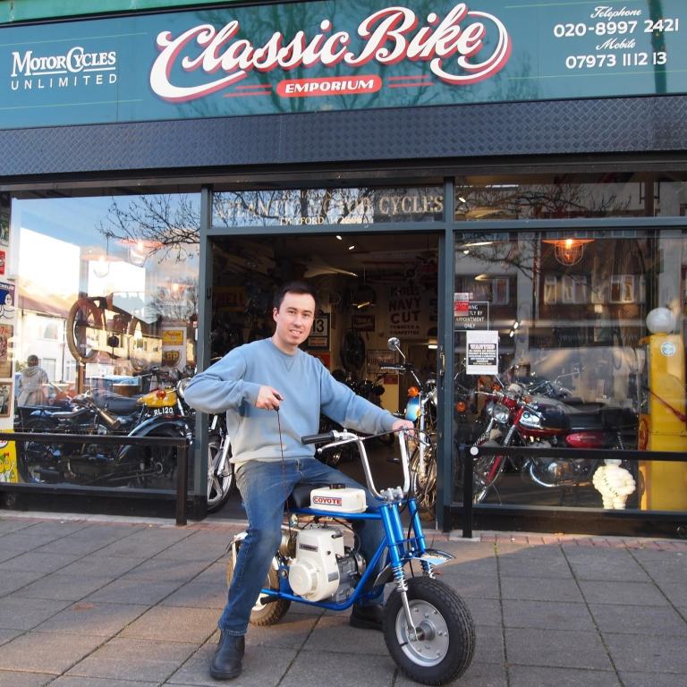 1969 Kawasaki Coyote Rare Mini Monkey Bike, Easy Finishing Project + Parts
