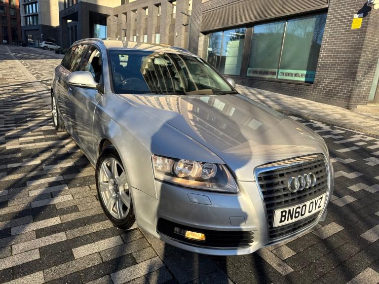2010 AUDI A6 AVANT 2.0 TDI SE DIESEL 6 SPEED MANUAL ESTATE SILVER 5dr 