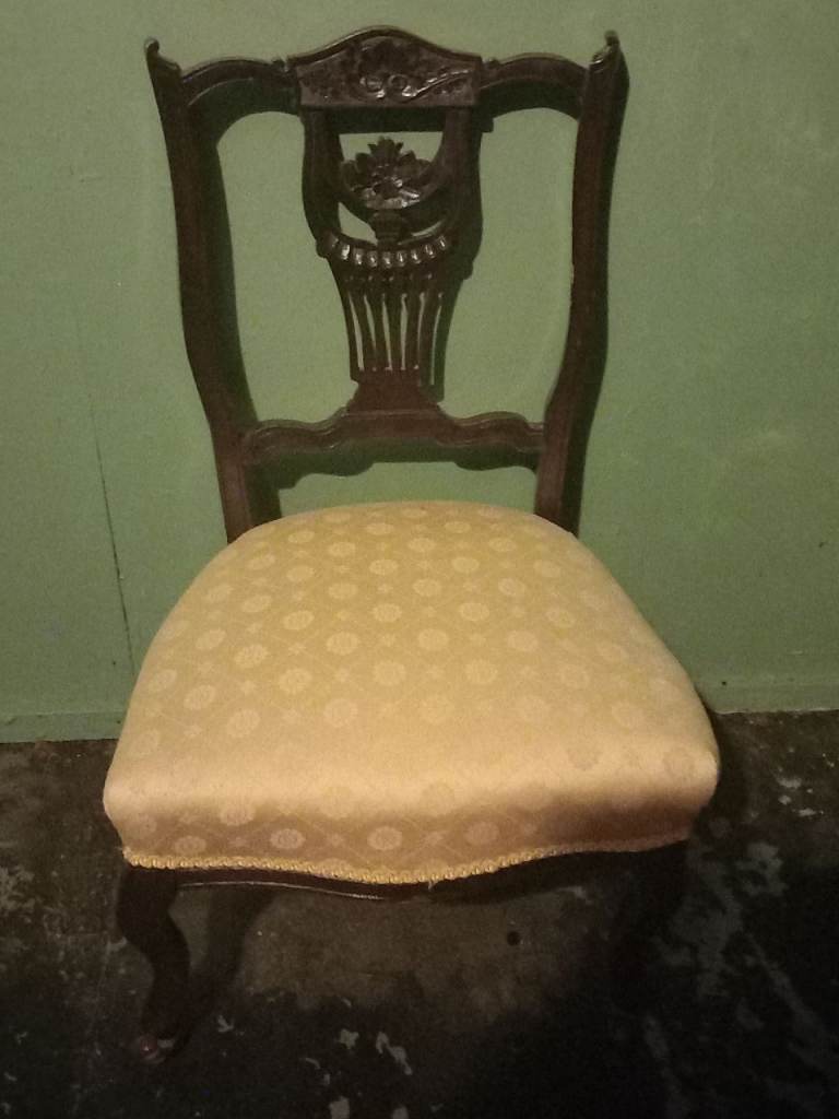 Edwardian bedroom chair