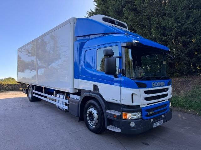 2017 17 Scania P250 E6 sleeper cab 28ft freezer box Thermo king T-1000R air con