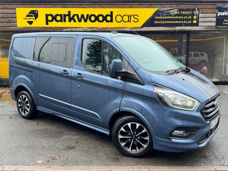 2020 Ford Transit Custom 2.0 320 EcoBlue Sport Crew Van Auto L1 H1 Euro 6 (s/s) 5dr PANEL VAN Die...