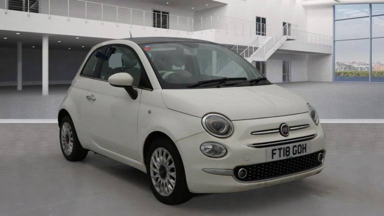 2018 Fiat 500 1.2 Lounge 3dr HATCHBACK PETROL Manual