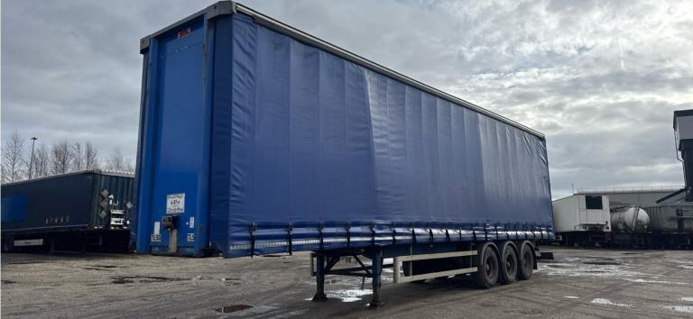 SDC Curtainsider trailer Moffet Mounty brackets 4.8 high drum brakes Tested