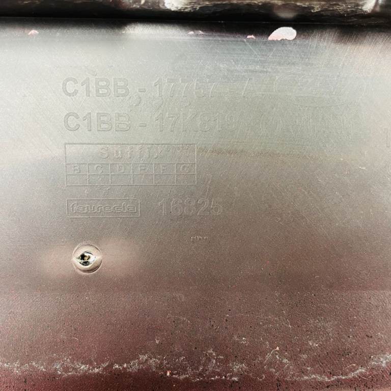 Ford Fiesta Front Bumper Genuine Red Candy Mk8 Zetec S 2013- 2016 [am29]