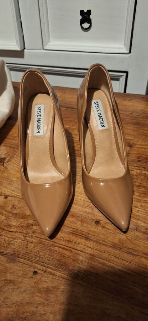 image for Steve madden nude stilettos 