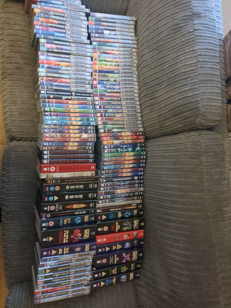 MASSIVE Doctor Who DVD Collection plus Torchwood- Good Condition 